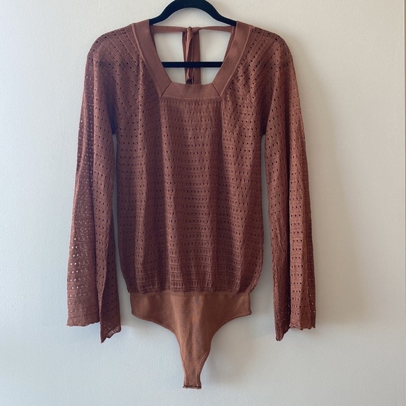 Free People Prancing In Pointelle Bodysuit - Picture 6 of 12